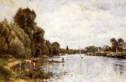 Stanislas lepine The Seine near Argenteuil china oil painting artist